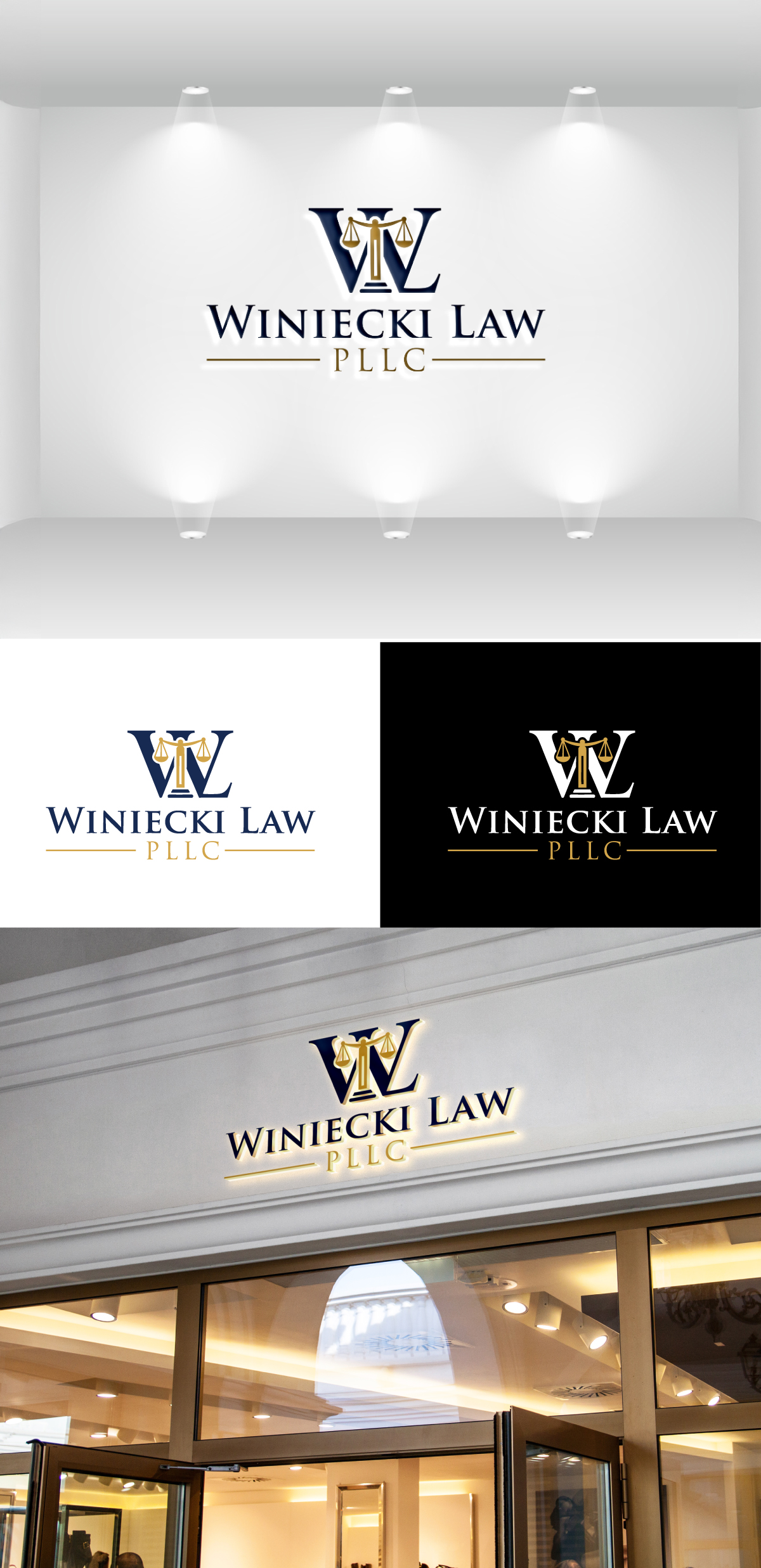 Logo-Design von Creative__Art für Winiecki Law PLLC | Design #36095351