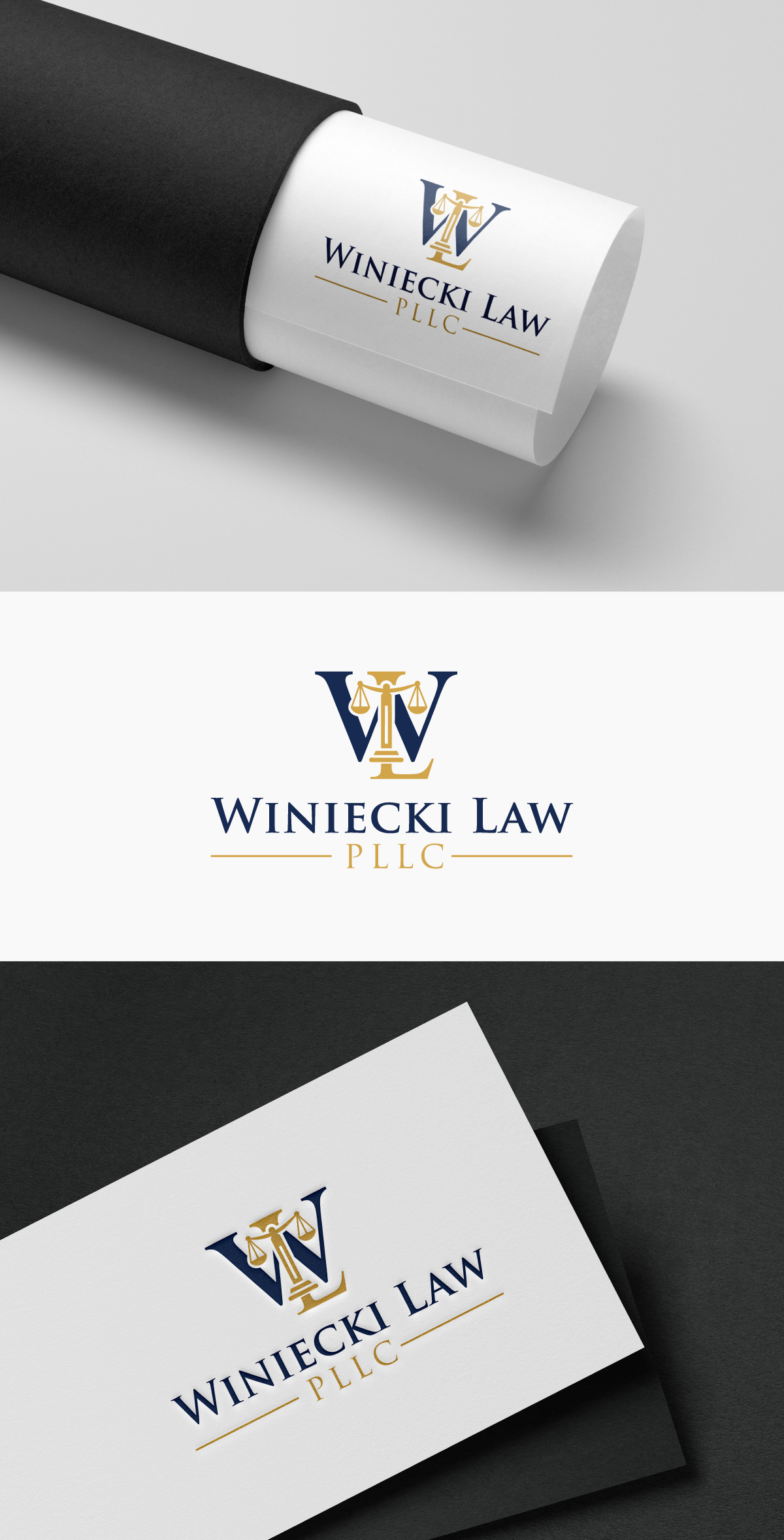Logo-Design von Creative__Art für Winiecki Law PLLC | Design #36095352