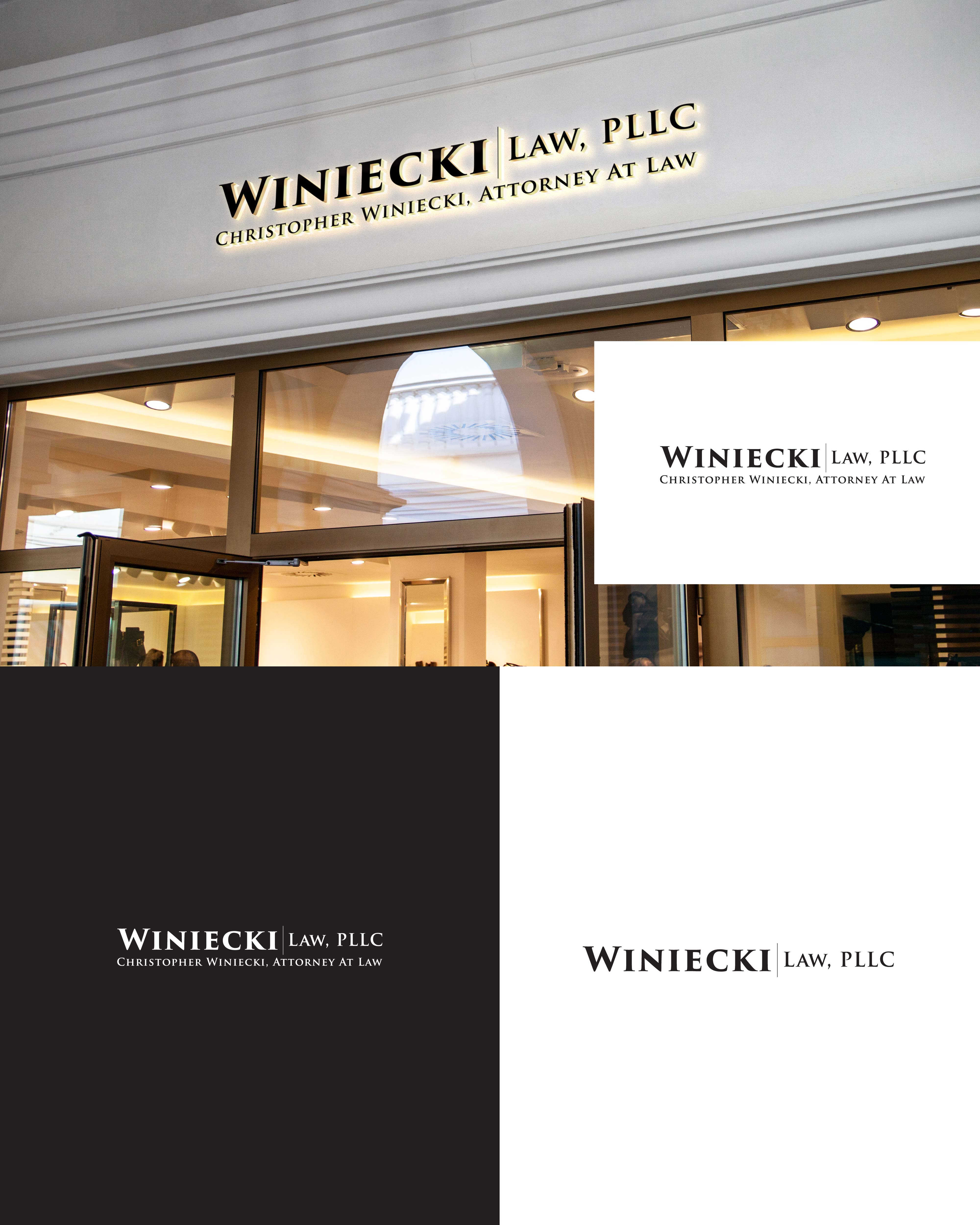 Design de Logo par Logo Maker Zone pour Winiecki Law PLLC | Design #36085997