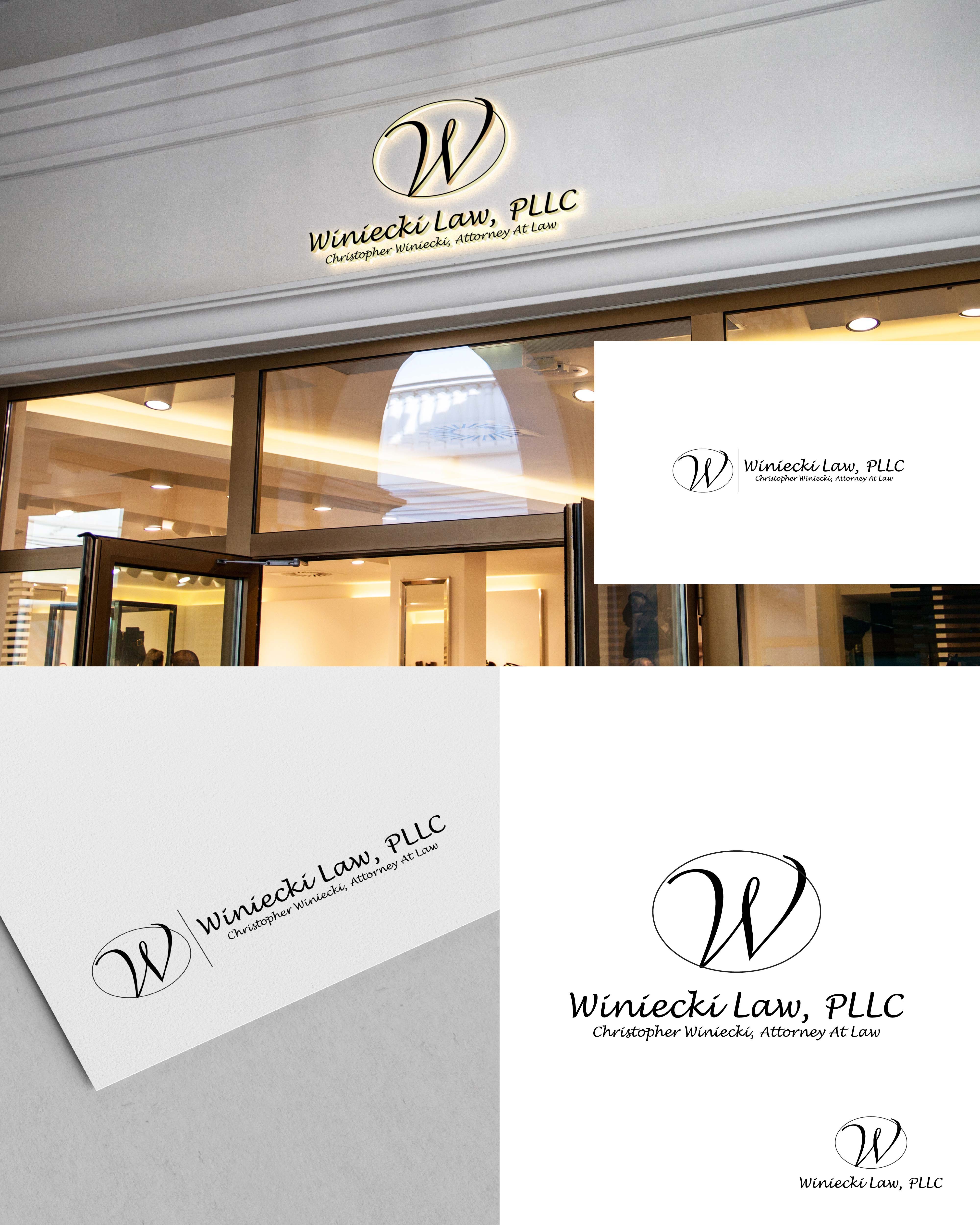 Design de Logo par Logo Maker Zone pour Winiecki Law PLLC | Design #36124288