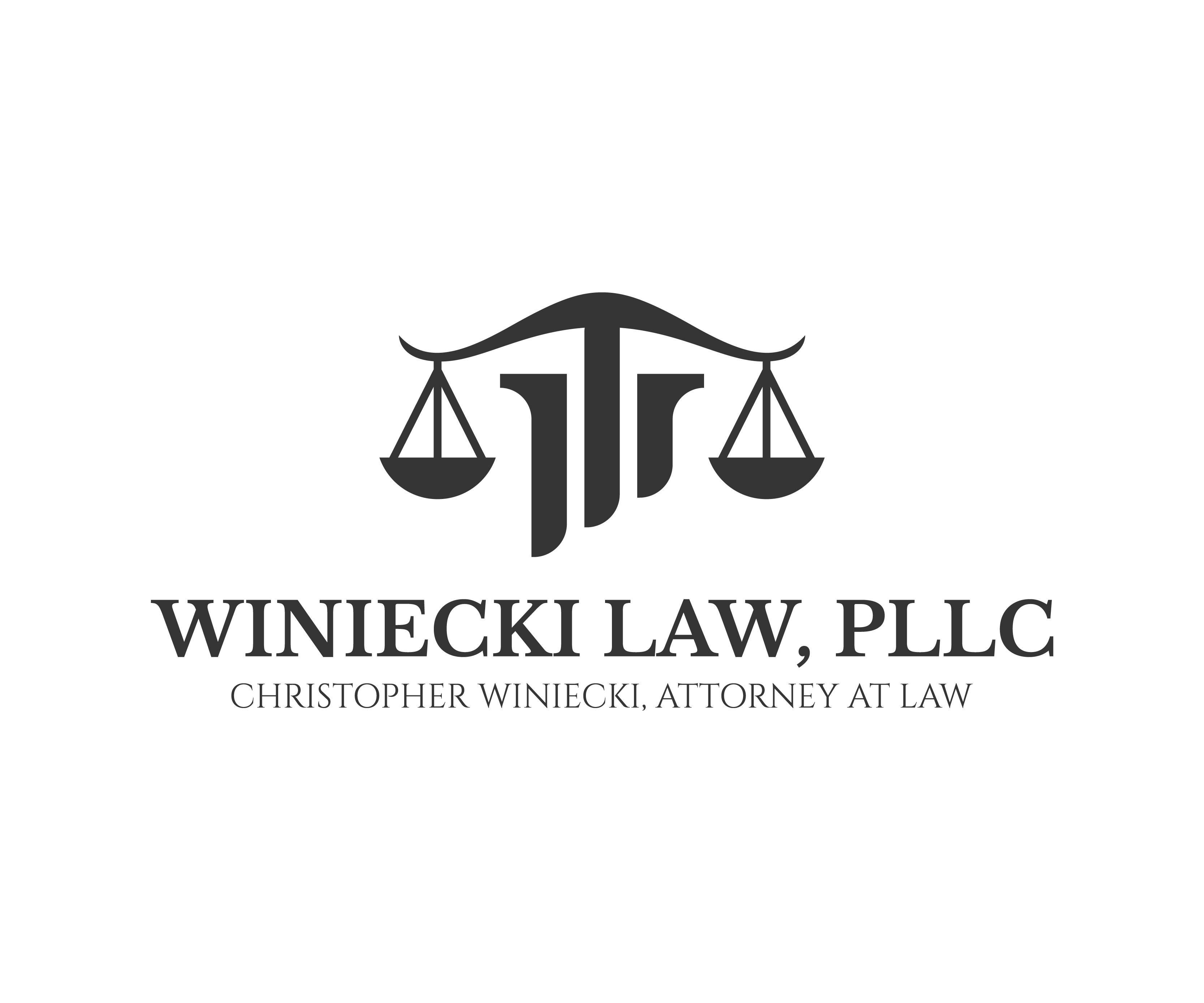 Diseño de Logo por Artify360 para Winiecki Law PLLC | Diseño #36054179