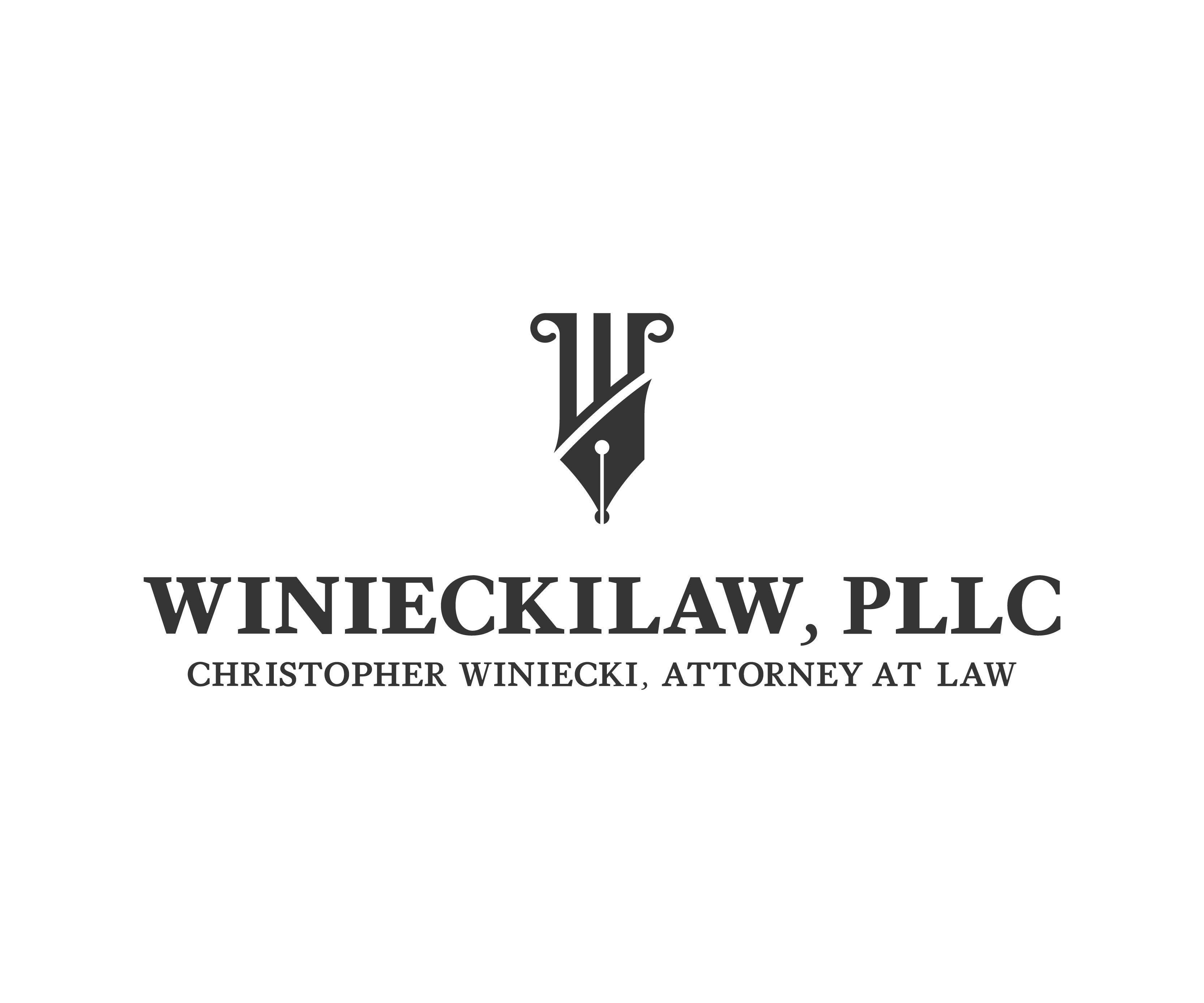 Logo Design by Artify360 for Winiecki Law PLLC | Design #36087243