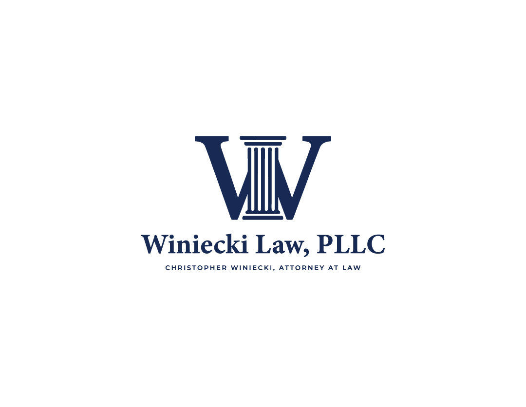 Logo-Design von Mohammad Jishan 90 für Winiecki Law PLLC | Design #36113757