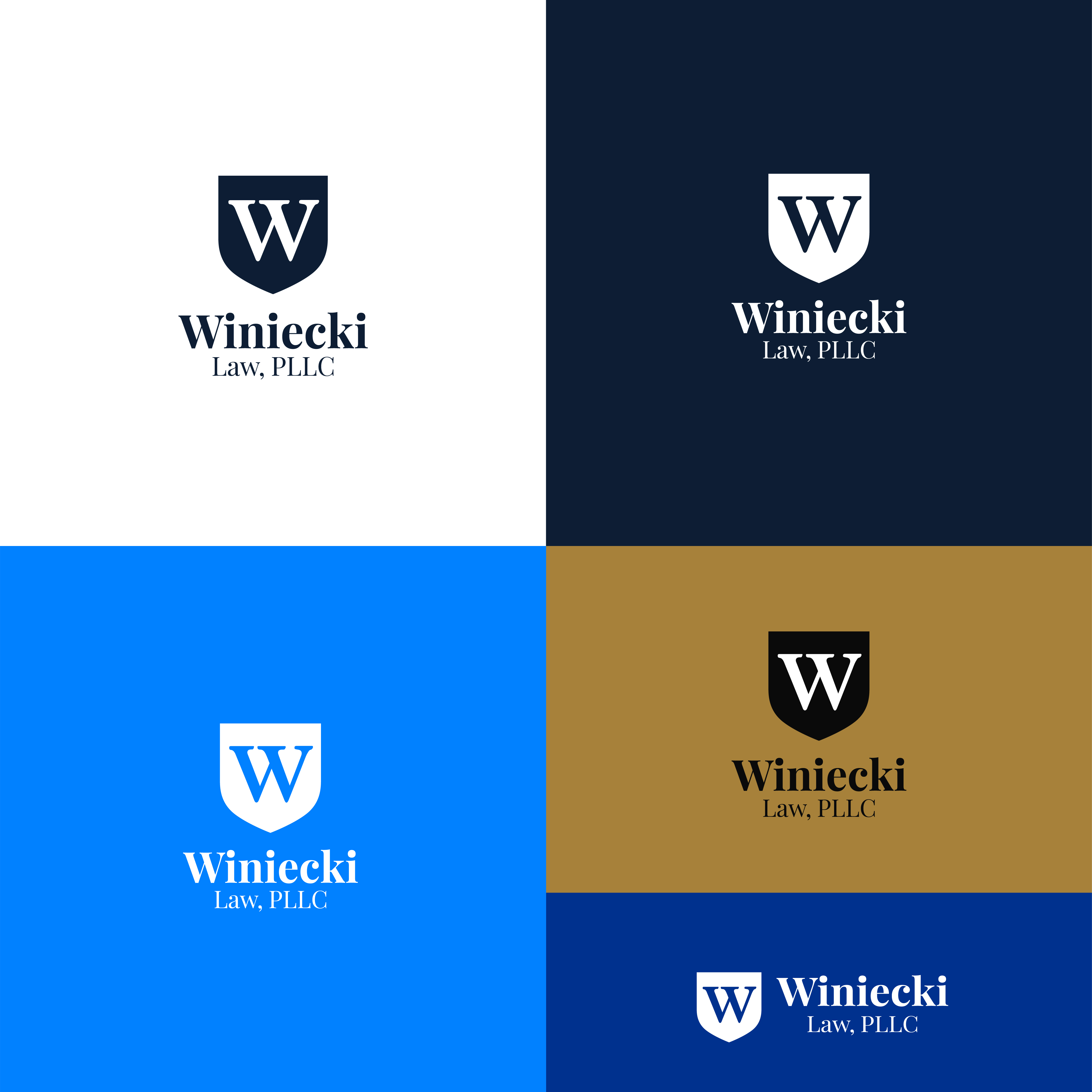 Design de Logo par BrandOmniverse pour Winiecki Law PLLC | Design #36120831