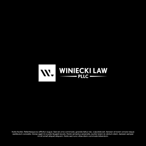 Logo Design by ScoreStriver for Winiecki Law PLLC | Design: #36085210