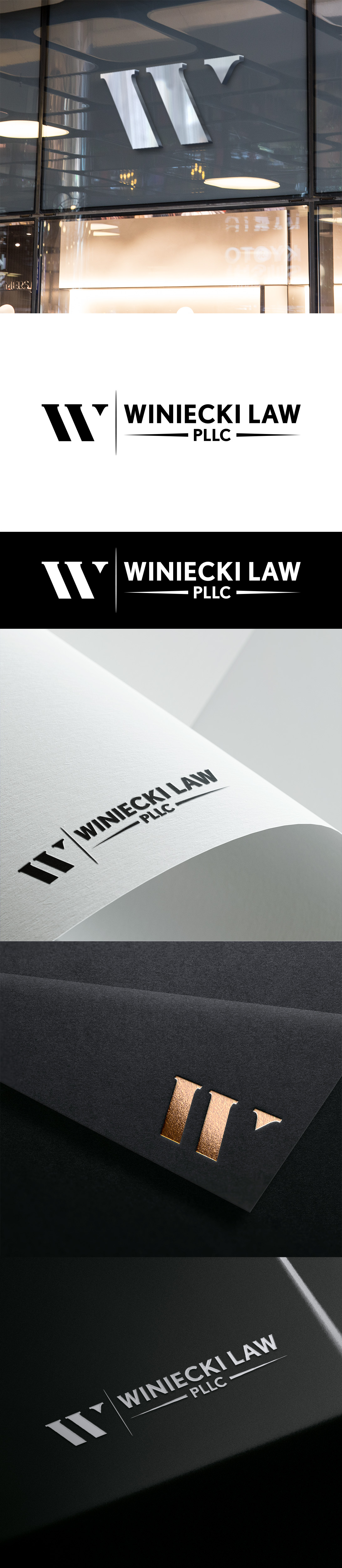Design de Logo par ScoreStriver pour Winiecki Law PLLC | Design #36104961