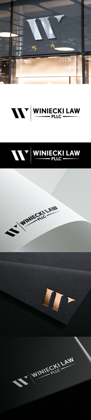 Design de Logo par ScoreStriver pour Winiecki Law PLLC | Design : #36104961