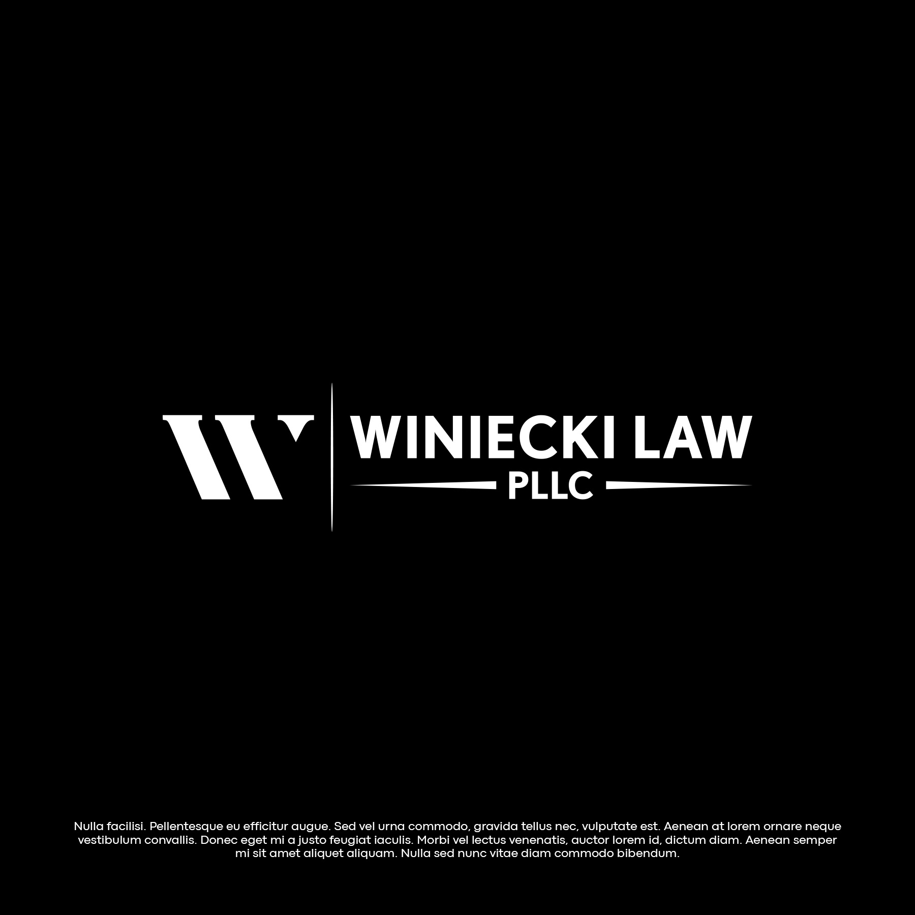 Design de Logo par ScoreStriver pour Winiecki Law PLLC | Design #36105240