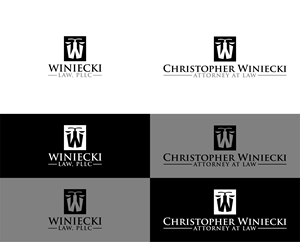 Design de Logo par Ridg0 pour Winiecki Law PLLC | Design : #36049635