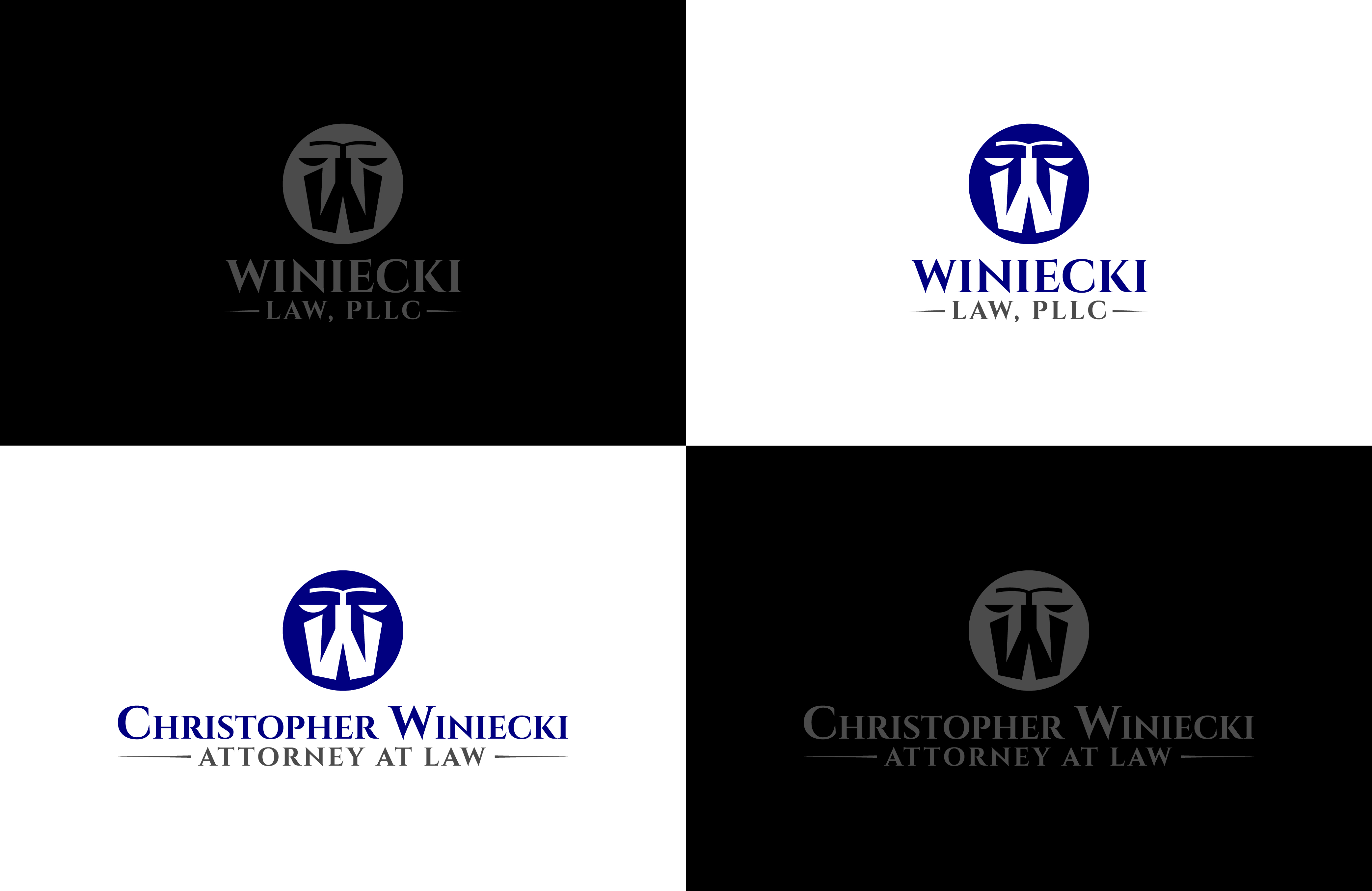 Logo Design by Ridg0 for Winiecki Law PLLC | Design #36049890