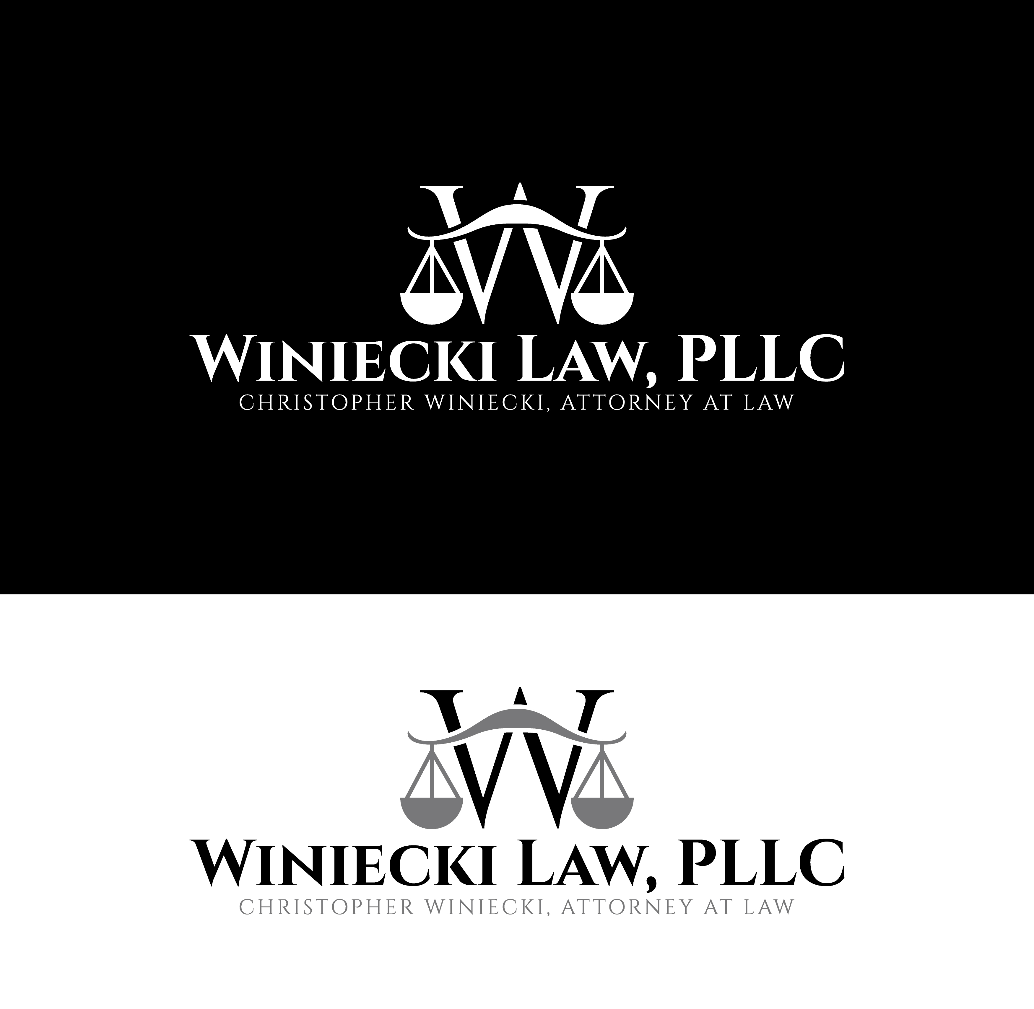 Logo Design by Creatify Lab for Winiecki Law PLLC | Design #36052021