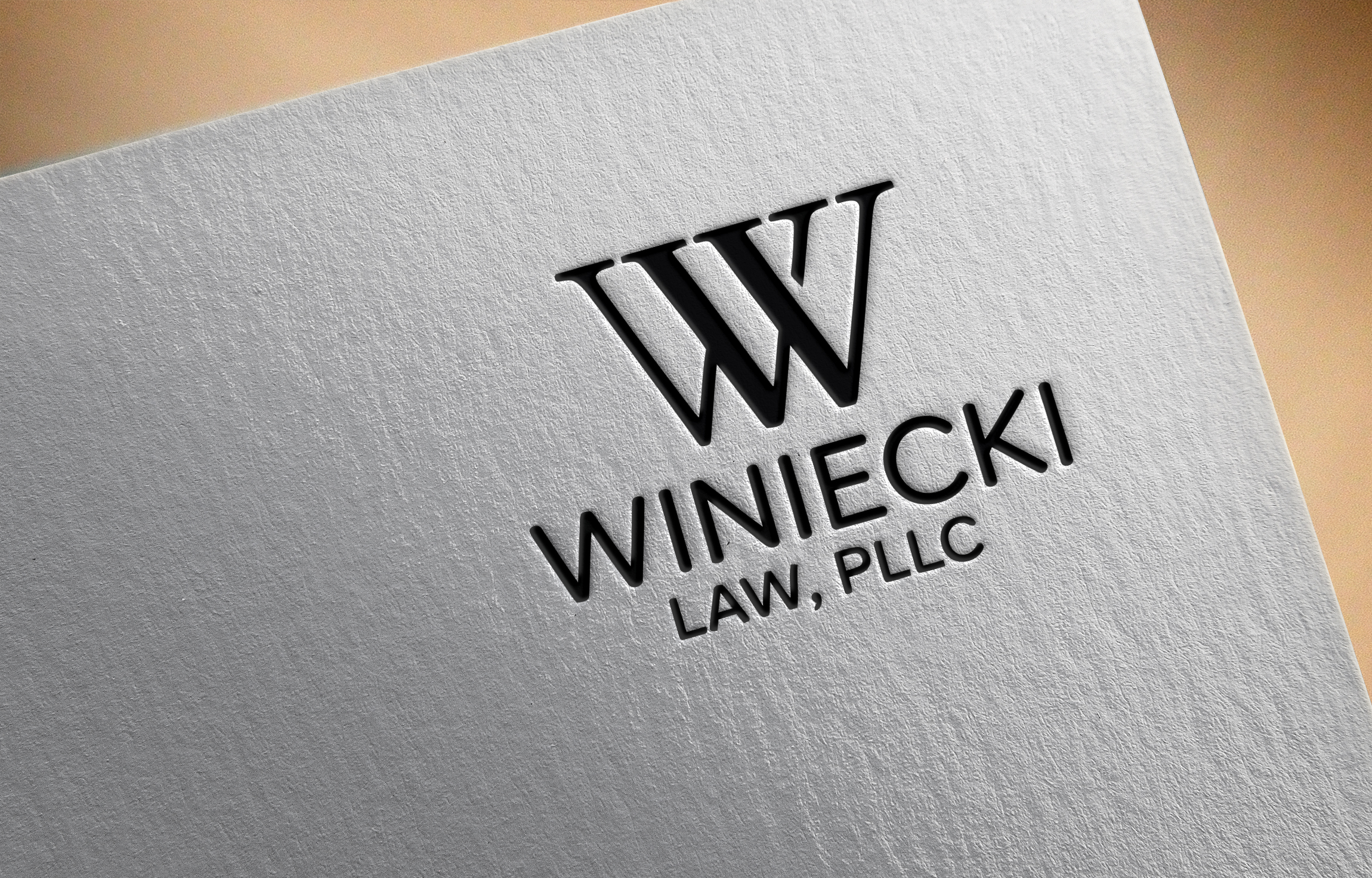 Diseño de Logo por Art Workout para Winiecki Law PLLC | Diseño #36059202