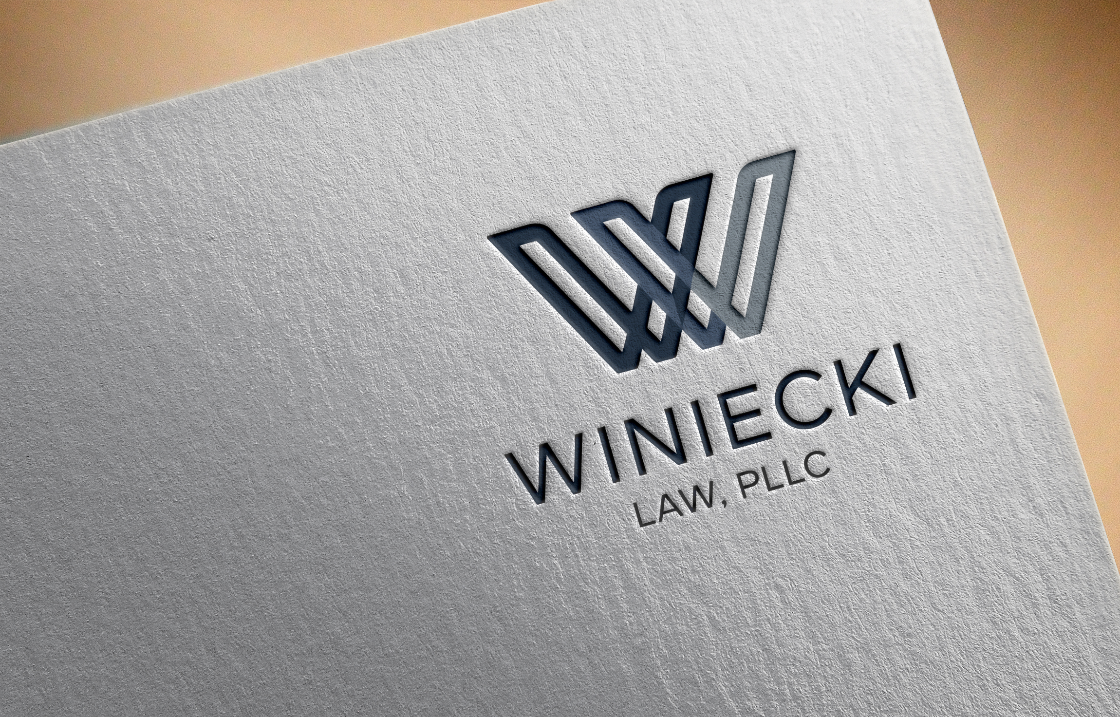 Diseño de Logo por abcd.. para Winiecki Law PLLC | Diseño #36059212