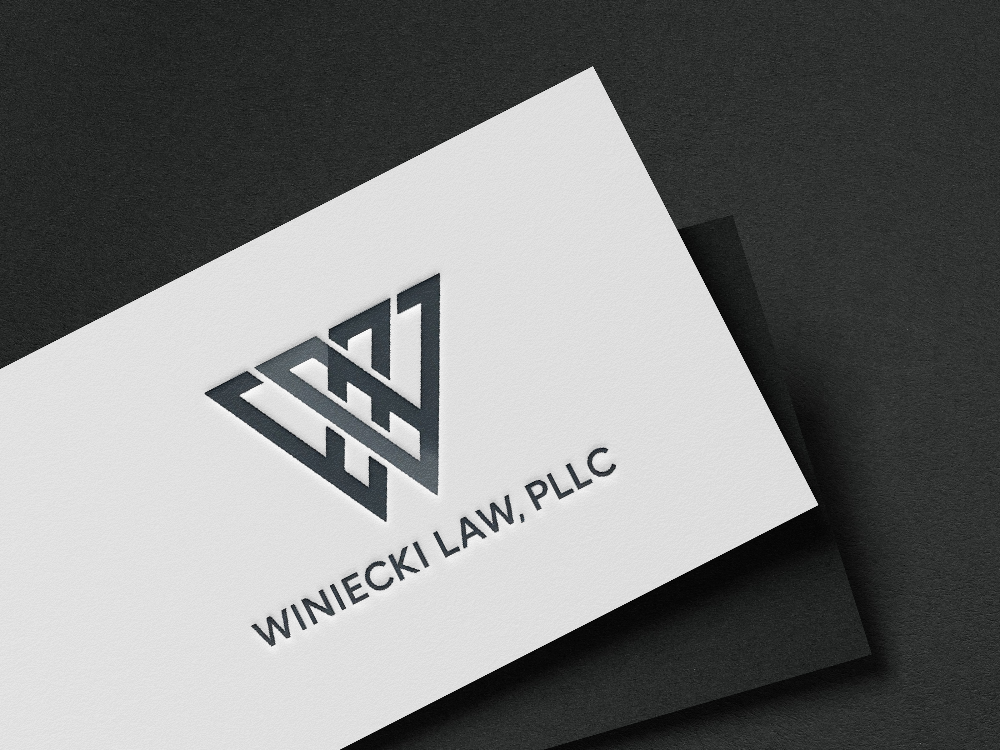 Logo-Design von Creative Orbit für Winiecki Law PLLC | Design #36053381