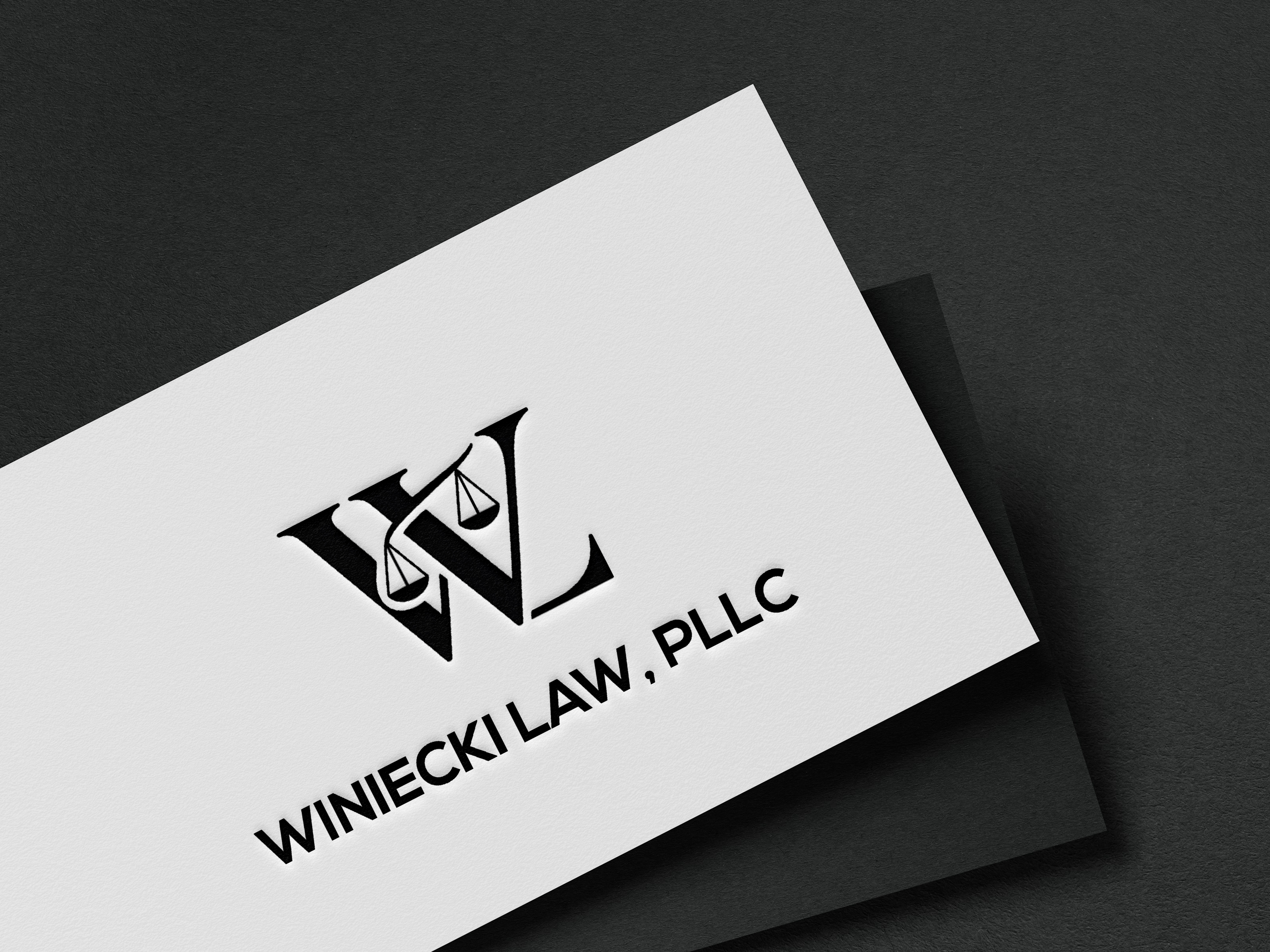Logo Design by Creative Orbit for Winiecki Law PLLC | Design #36053389