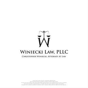 Design de Logo par JoiceSinatra pour Winiecki Law PLLC | Design : #36054138