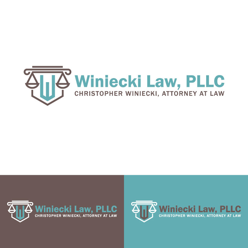 Diseño de Logo por Huzie Ali para Winiecki Law PLLC | Diseño #36049913