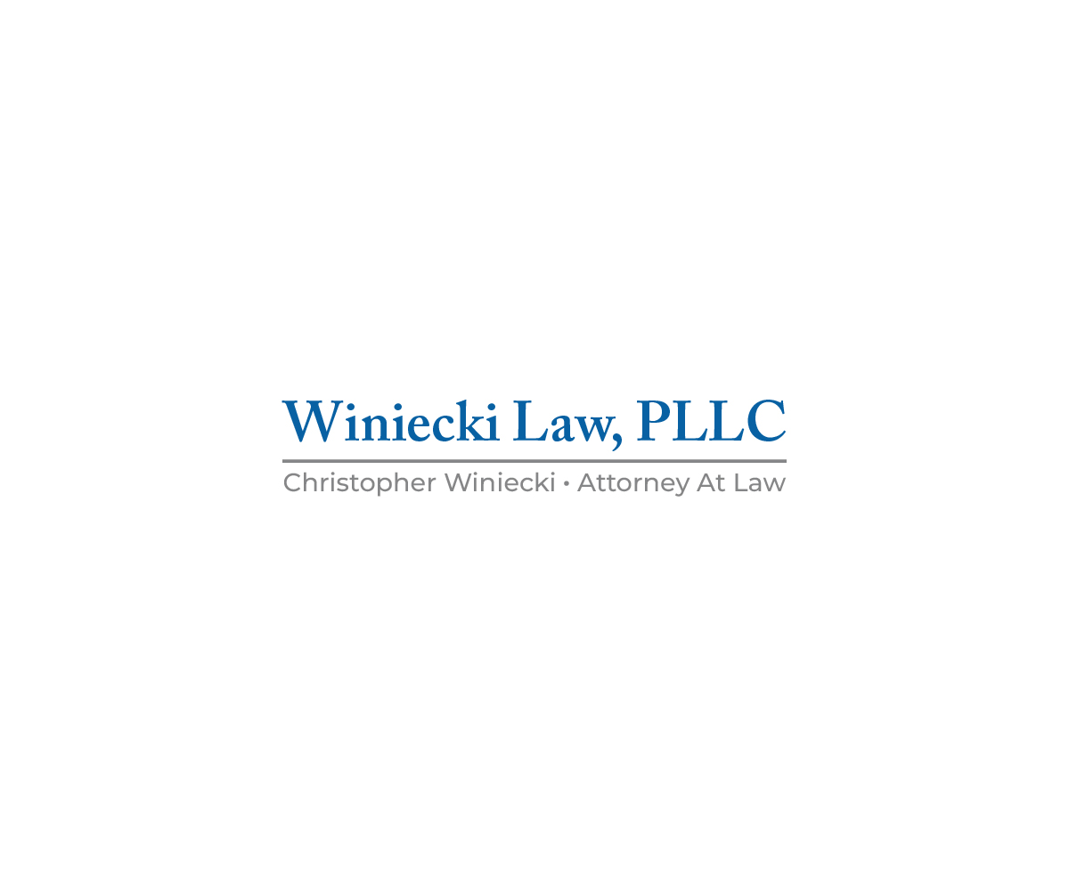 Diseño de Logo por rastf2day para Winiecki Law PLLC | Diseño #36109080