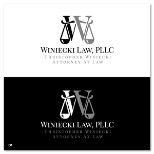 Logo Design by Sujit Banerjee for Winiecki Law PLLC | Design: #36055013