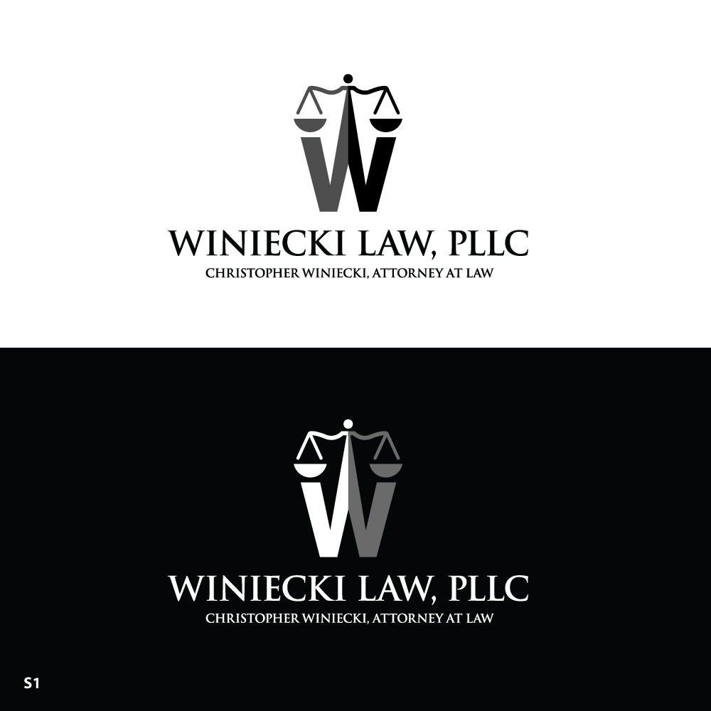 Design de Logo par Sujit Banerjee pour Winiecki Law PLLC | Design #36055014