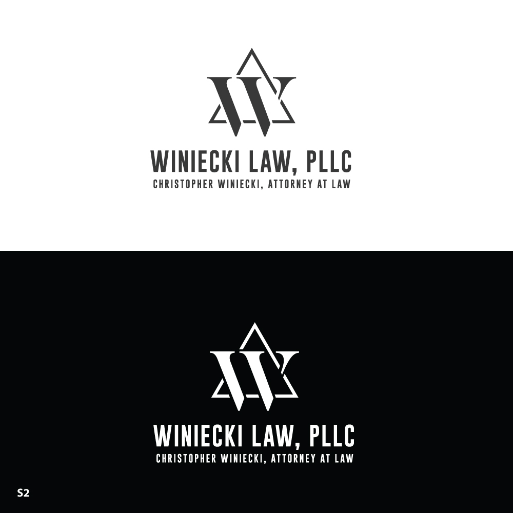 Logo Design by Sujit Banerjee for Winiecki Law PLLC | Design #36055015