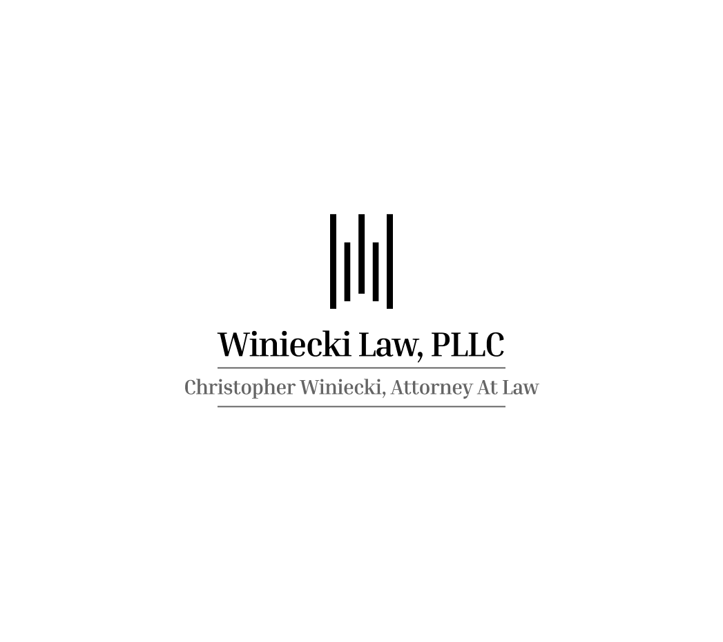 Diseño de Logo por Naavyd para Winiecki Law PLLC | Diseño #36096237
