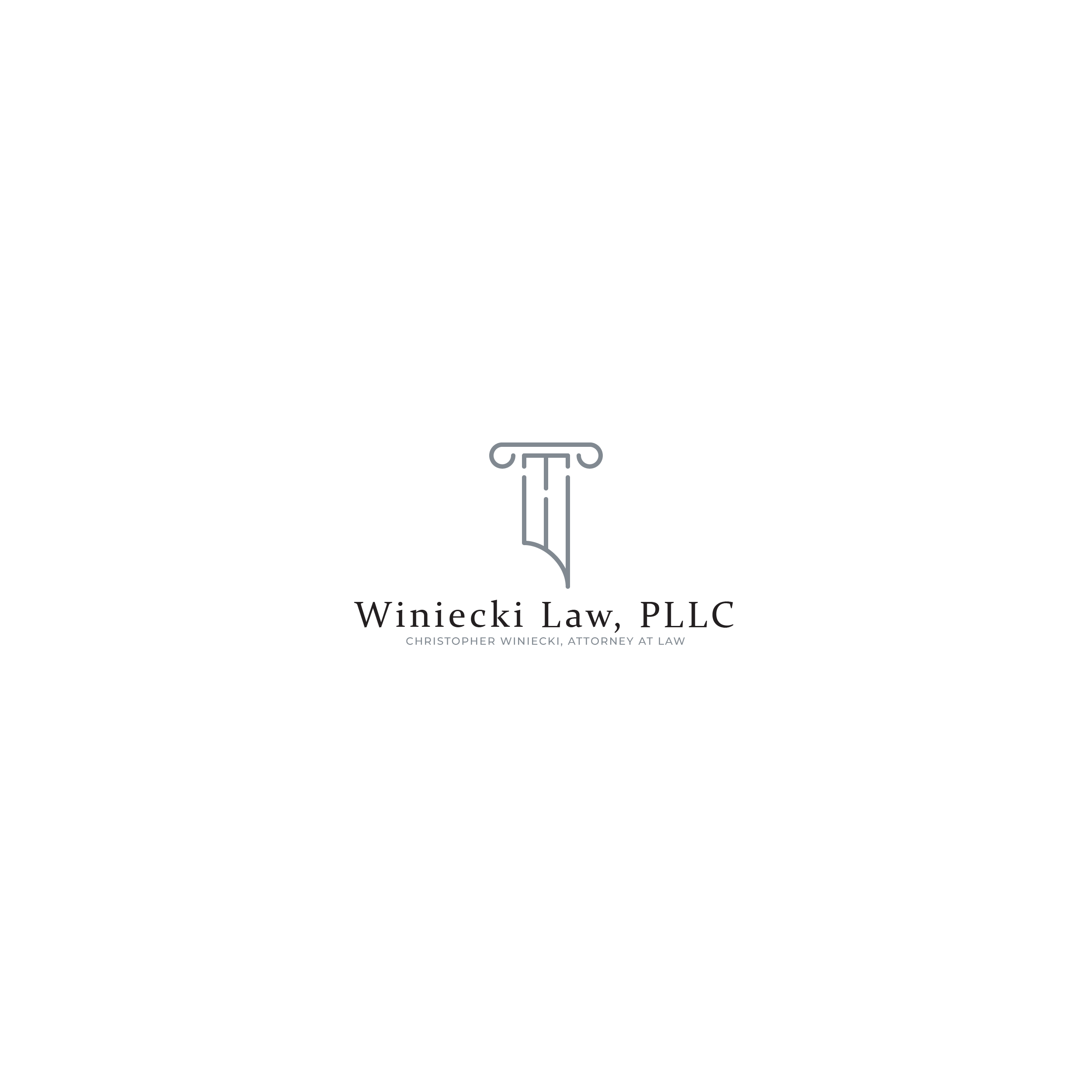 Logo Design by Offer for Winiecki Law PLLC | Design #36052813