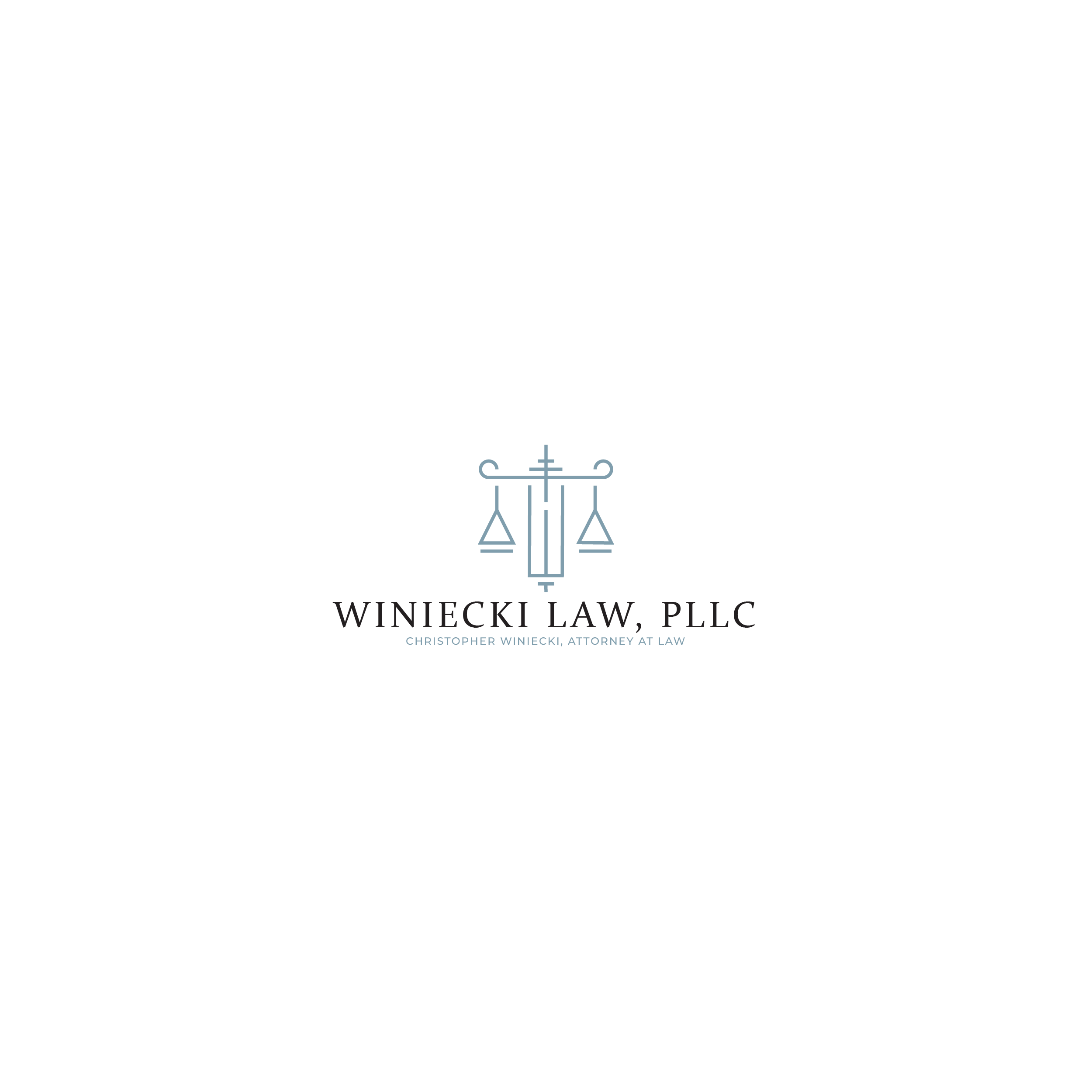 Diseño de Logo por Offer para Winiecki Law PLLC | Diseño #36052815
