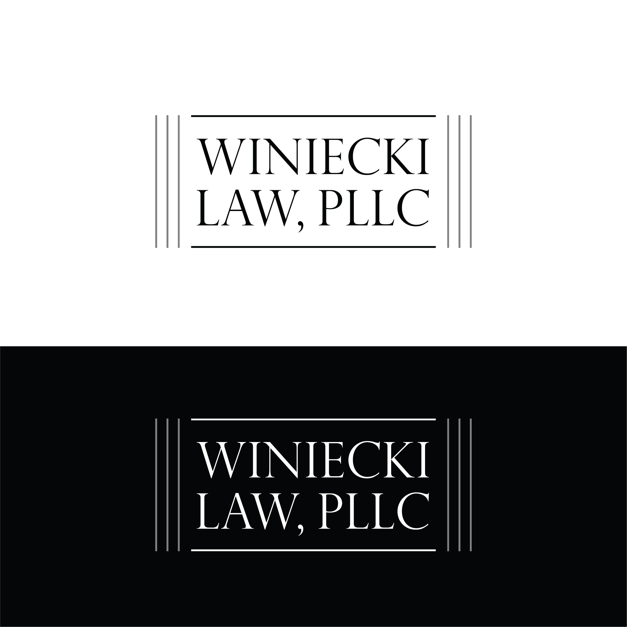 Logo Design by GraphicTec for Winiecki Law PLLC | Design #36109133