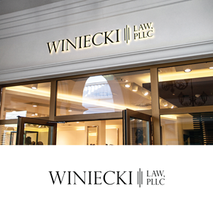 Design de Logo par GraphicTec pour Winiecki Law PLLC | Design : #36109135