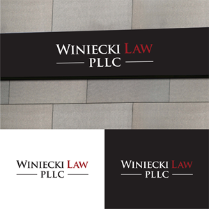Design de Logo par GraphicTec pour Winiecki Law PLLC | Design : #36109136