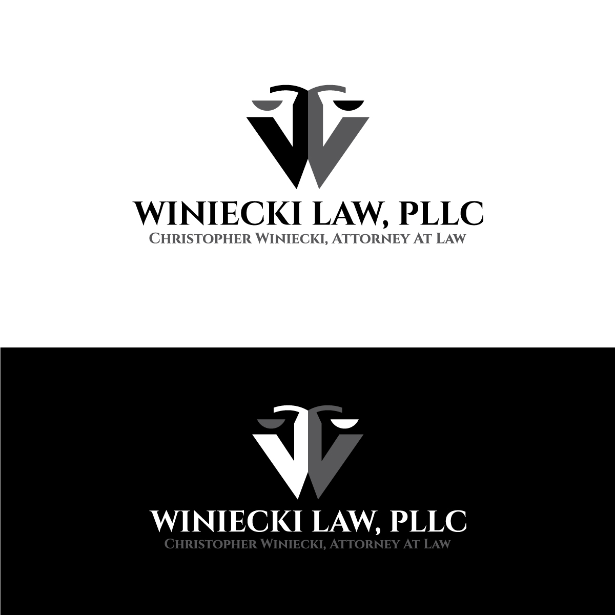 Logo Design by riya.mitra07j for Winiecki Law PLLC | Design #36049261
