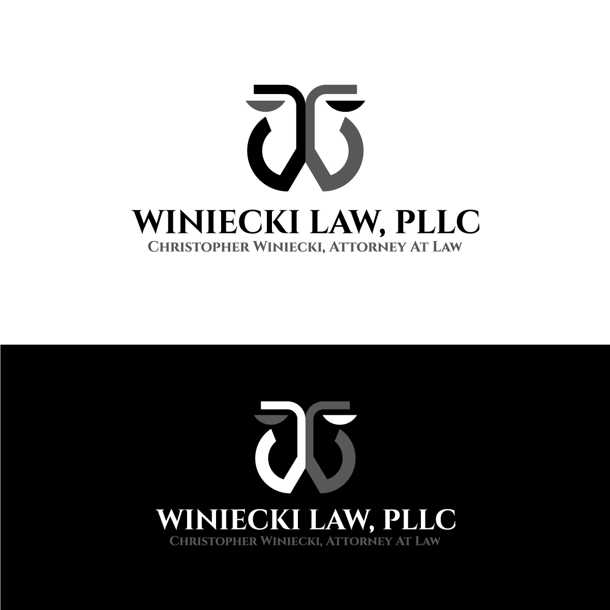 Diseño de Logo por riya.mitra07j para Winiecki Law PLLC | Diseño #36049405