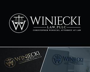 Logo Design by Atec for Winiecki Law PLLC | Design: #36049784