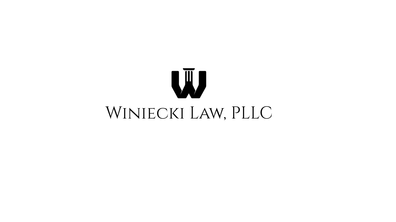Logo Design by thepurplestudioz for Winiecki Law PLLC | Design #36054711