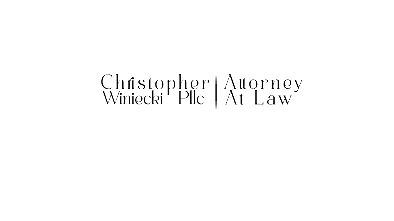 Diseño de Logo por thepurplestudioz para Winiecki Law PLLC | Diseño #36084921