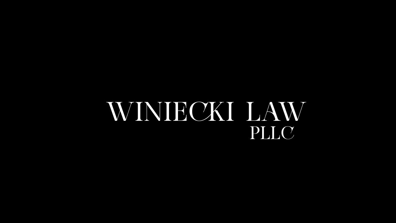 Logo Design by thepurplestudioz for Winiecki Law PLLC | Design #36106406
