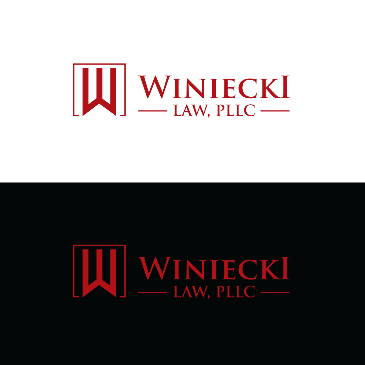 Logo Design by prodesigns99 for Winiecki Law PLLC | Design #36094598