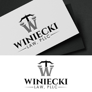 Logo Design by fly  design for Winiecki Law PLLC | Design: #36054257