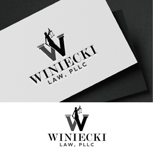Logo Design by fly  design for Winiecki Law PLLC | Design: #36054259