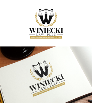 Logo Design by fly  design for Winiecki Law PLLC | Design: #36054261