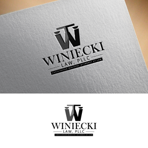 Logo Design by fly  design for Winiecki Law PLLC | Design: #36054265