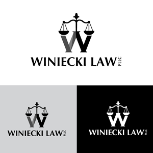 Logo Design by fly  design for Winiecki Law PLLC | Design: #36055207