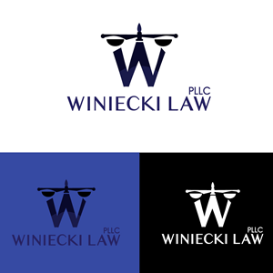 Logo Design by fly  design for Winiecki Law PLLC | Design: #36055208