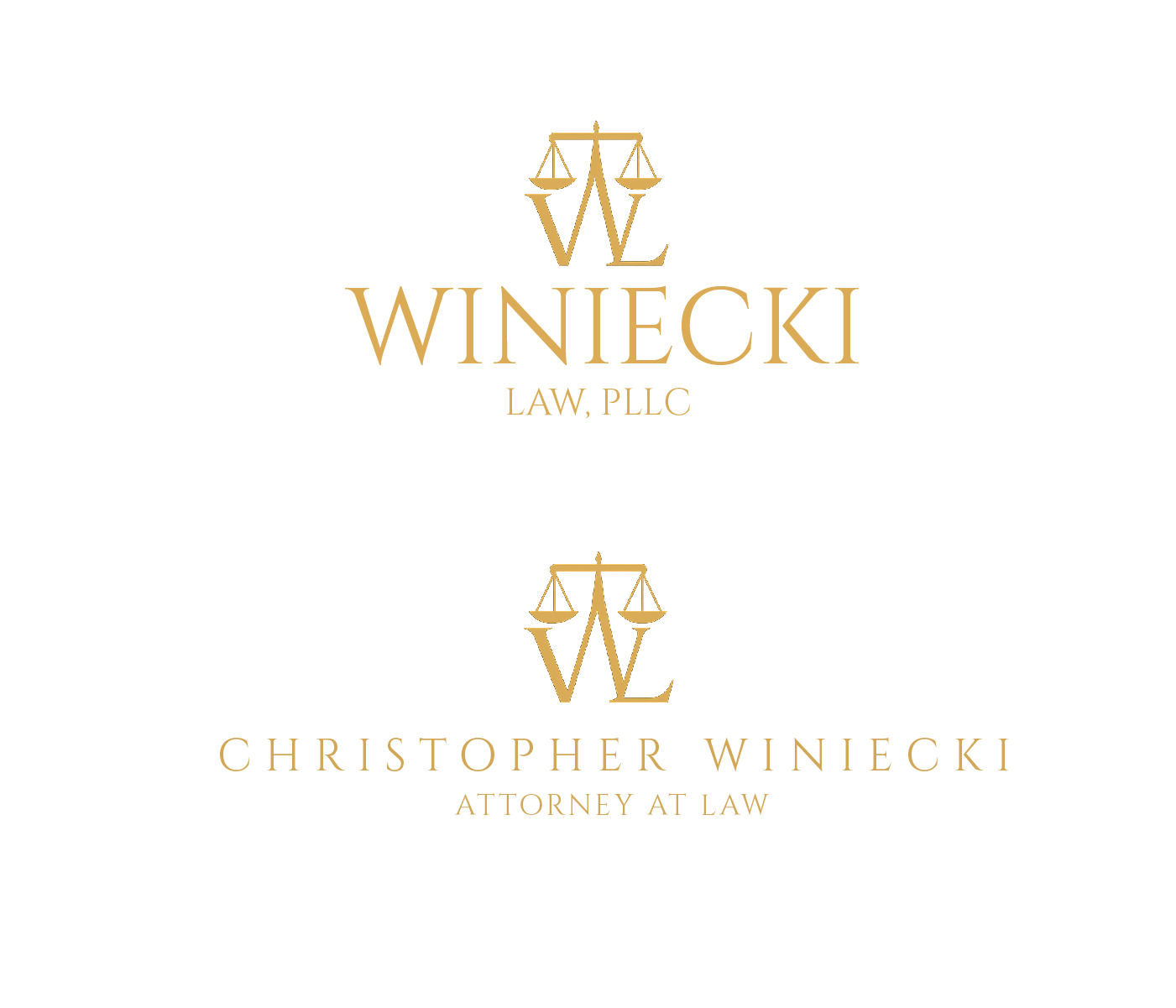 Logo Design by AlphaDezin3 for Winiecki Law PLLC | Design #36050418