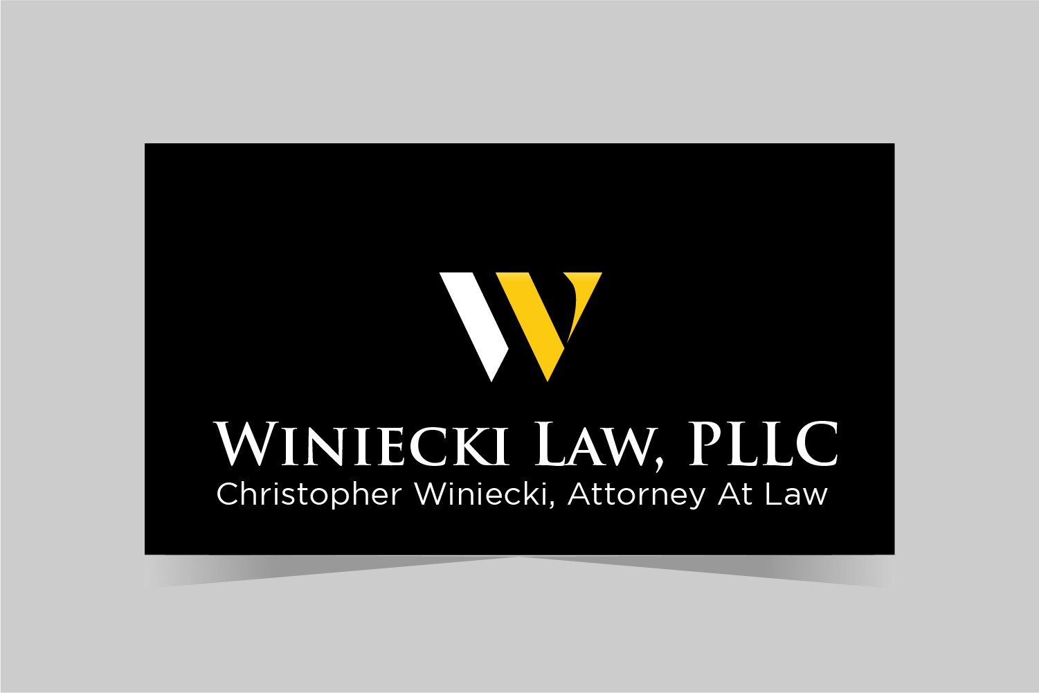 Logo Design by ARTLANTIES for Winiecki Law PLLC | Design #36103934