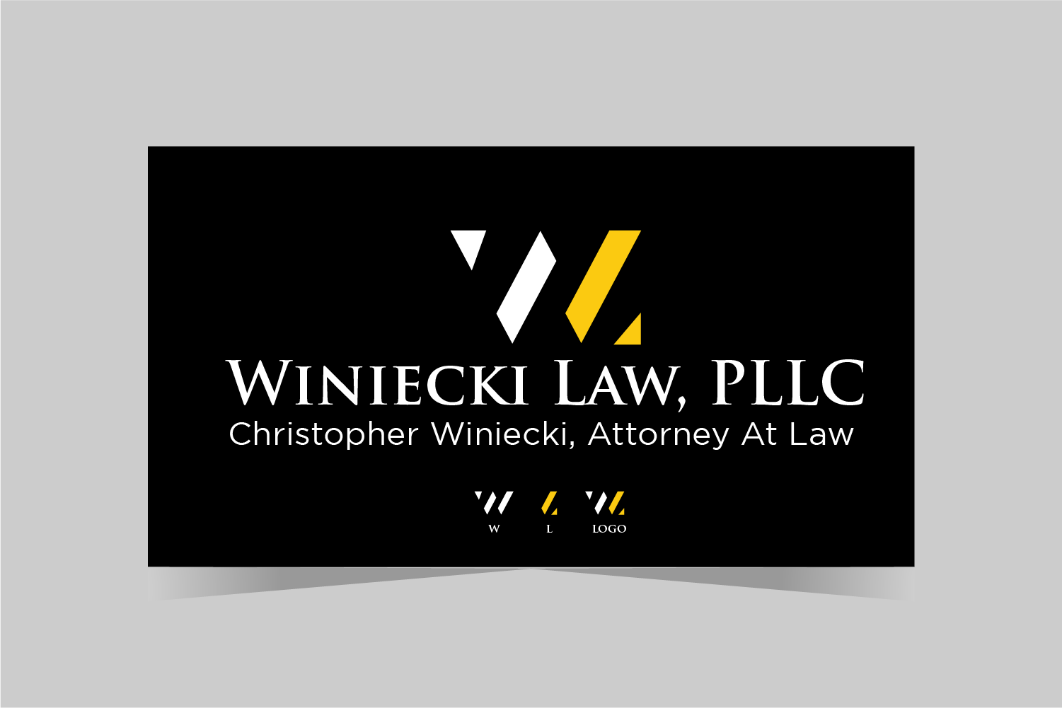 Logo Design by ARTLANTIES for Winiecki Law PLLC | Design #36103950