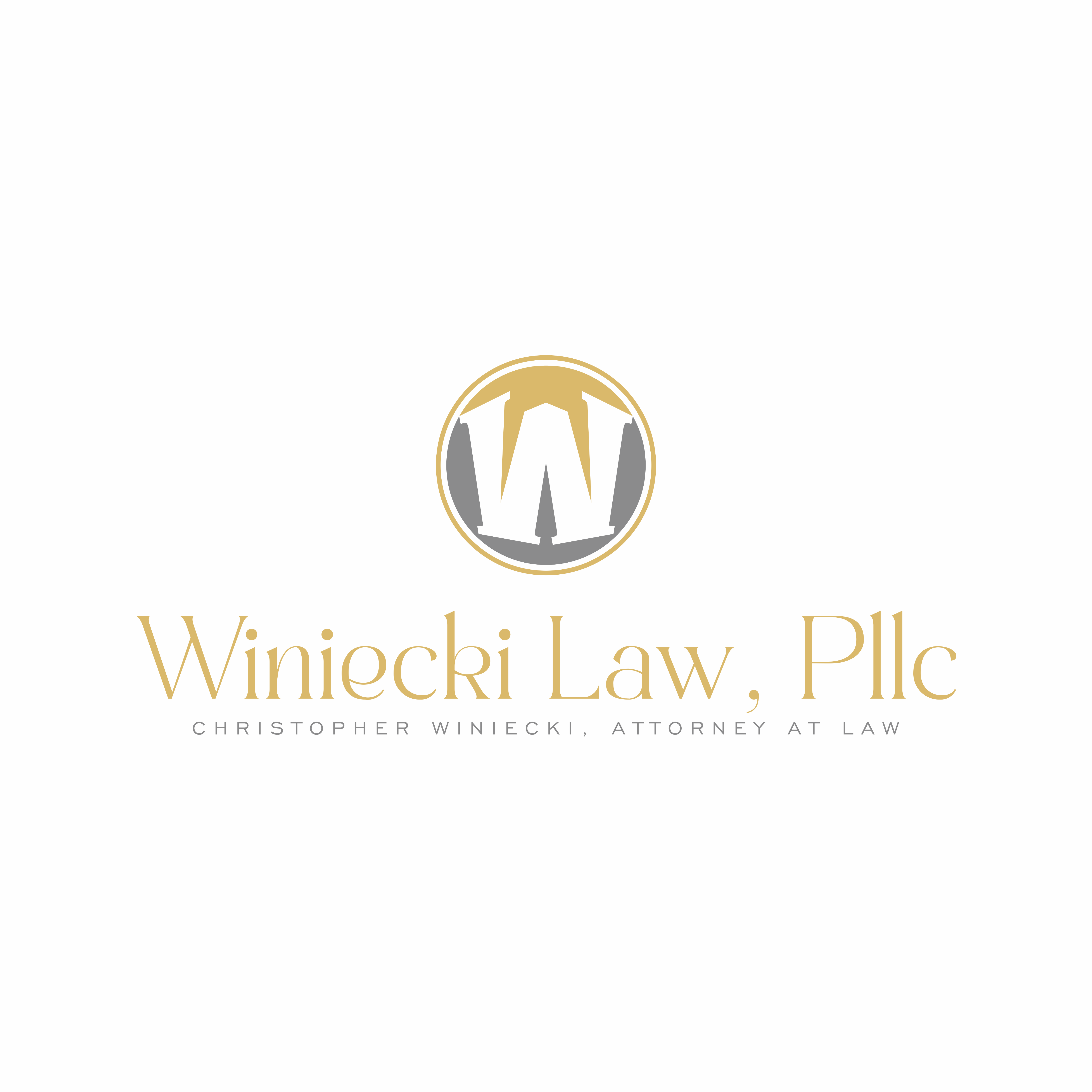 Logo Design by amrino_east for Winiecki Law PLLC | Design #36084576