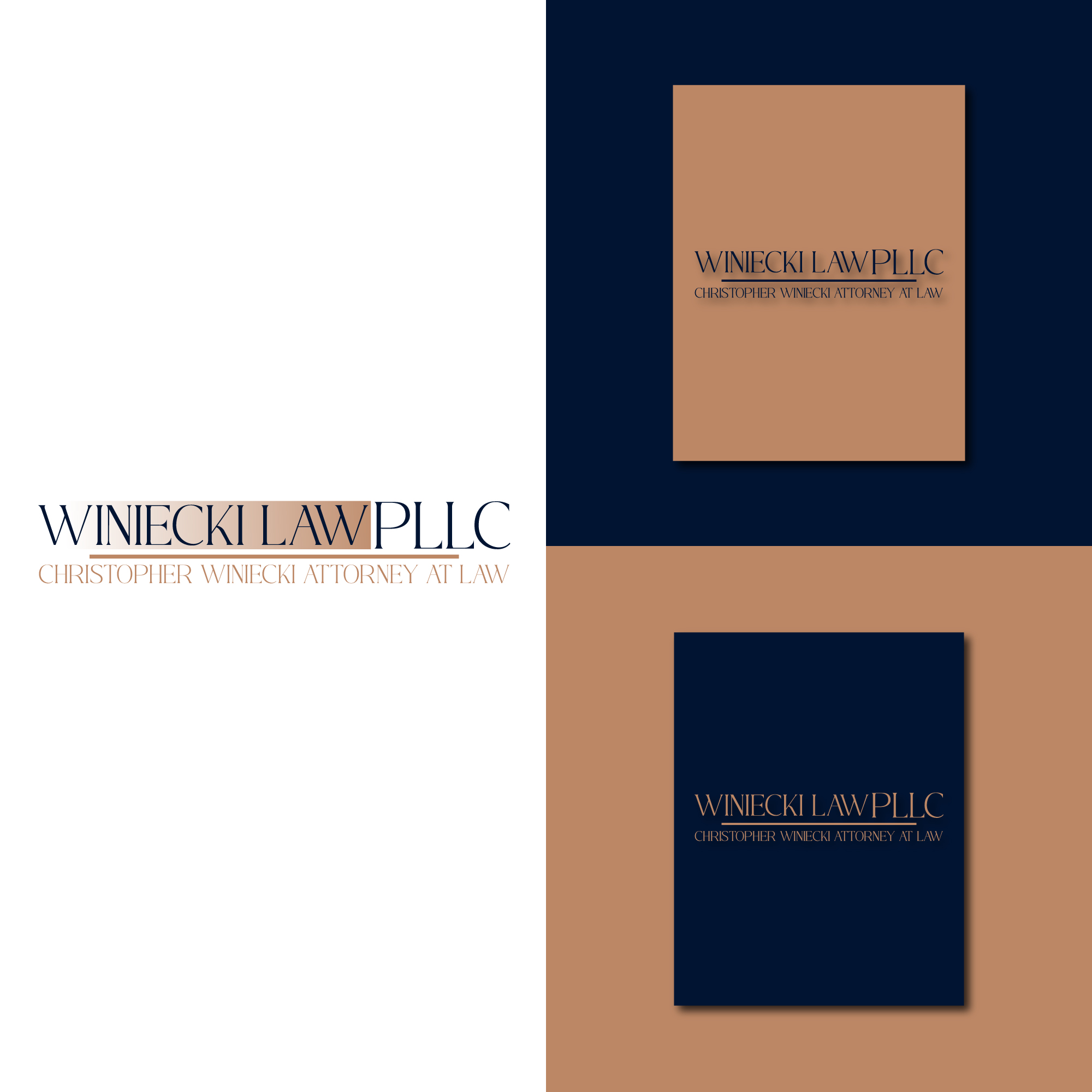 Logo Design by sourcead23 for Winiecki Law PLLC | Design #36084064