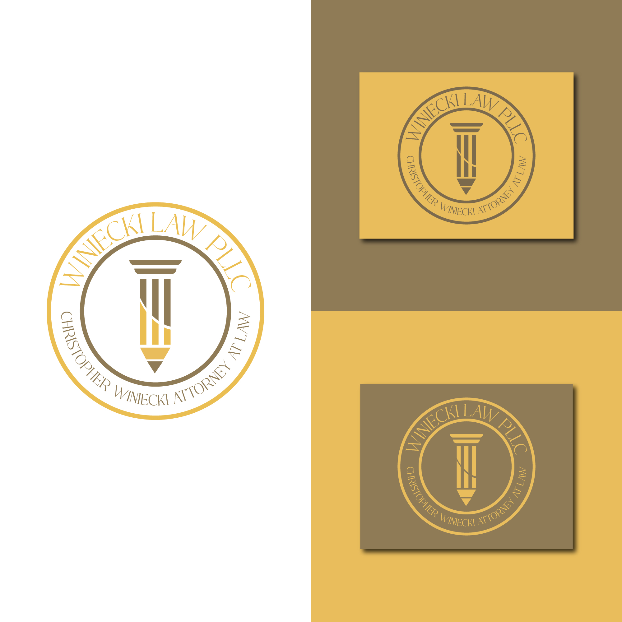 Logo-Design von sourcead23 für Winiecki Law PLLC | Design #36084226